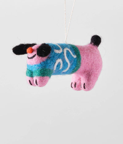 'Stumpy' Hanging Felt Ornament