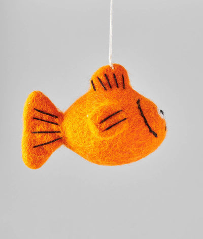 'Fish' Hanging Felt Ornament