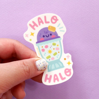 Halo Halo Sticker