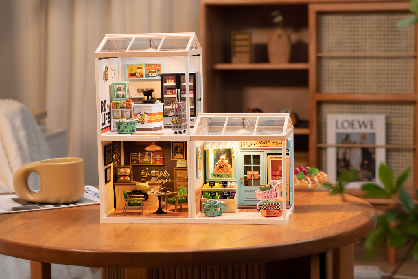 Bubble Tea DIY Miniature House Kit