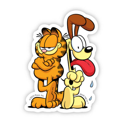 The Garfield and Odie Sticker