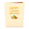 Lunar New Year Tangerine Tree Card