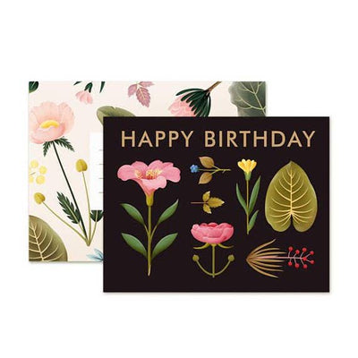 Lush Botany Birthday Card