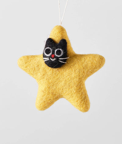 'Stella' Hanging Felt Ornament