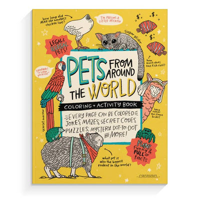 PETS Coloring + Activity: Jokes, Comics, Mazes