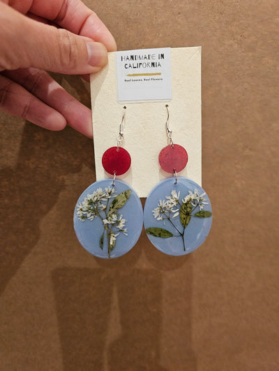 Frosted Bloom Earrings