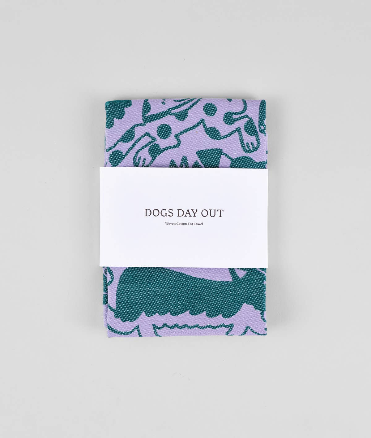 'Dogs Day Out' Tea Towel