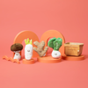 Mini Vegetable Plushie Set