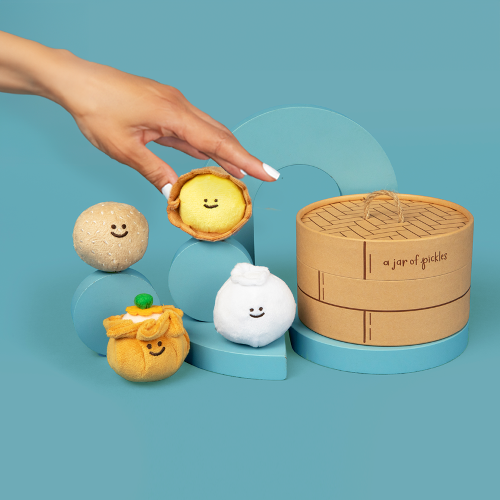 Mini Dim Sum Plushie Set