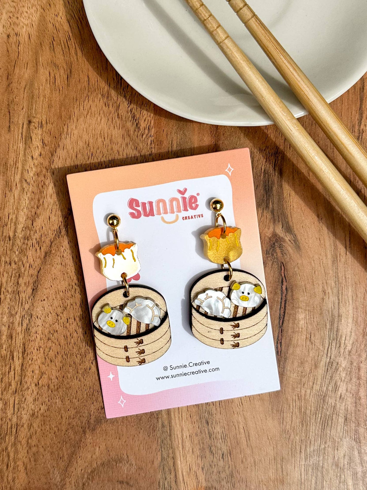 Dim Sum Earrings