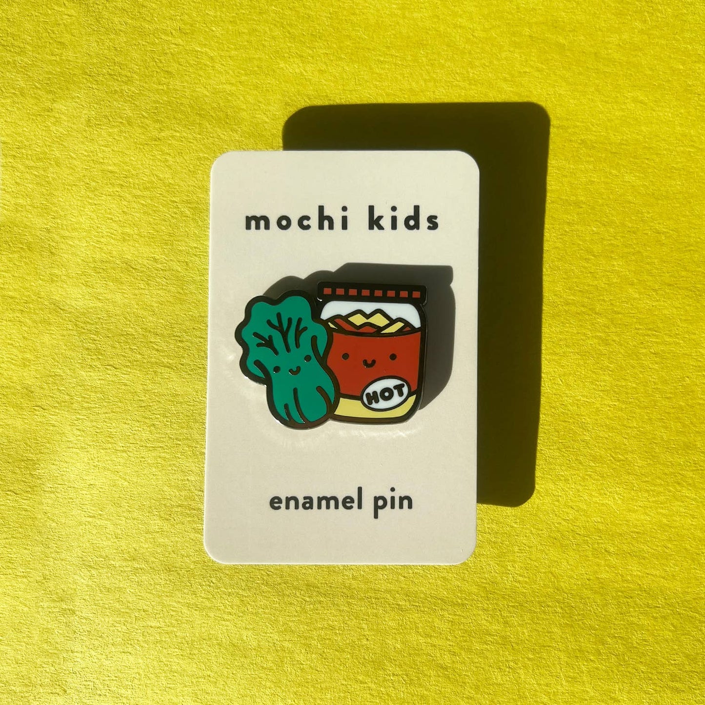 Kimchi Enamel Pin