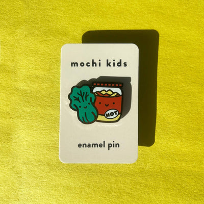 Kimchi Enamel Pin