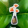 California Poppy in Soy Sauce Sticker