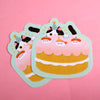 Cat Birthday Sticker