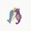 Finger Puppet - Narwhal and Seahorse