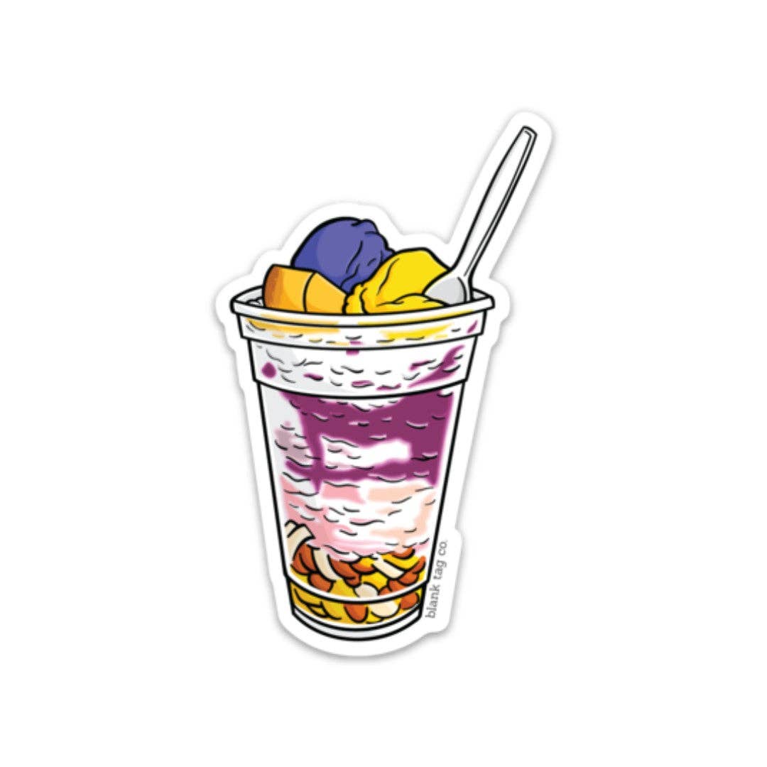 The Halo Halo Sticker