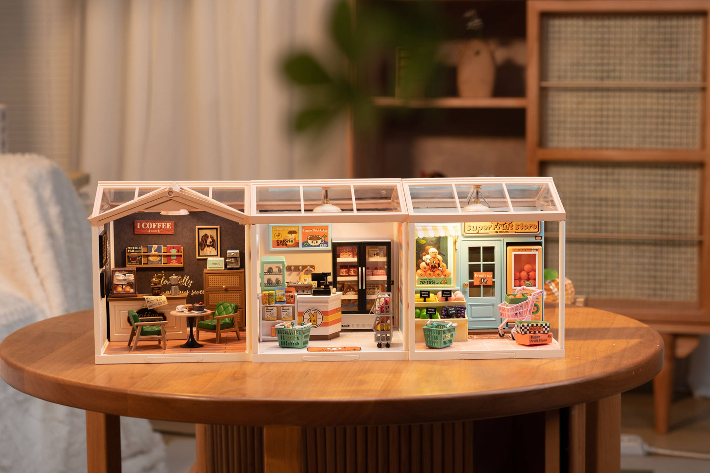 Bubble Tea DIY Miniature House Kit