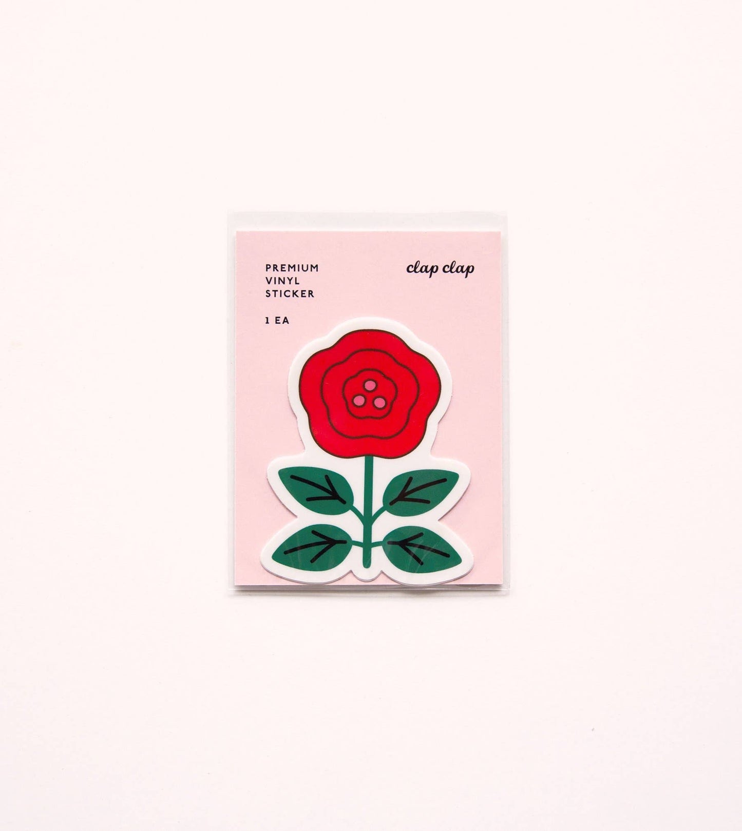 Red Rose Sticker