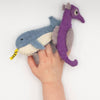 Finger Puppet - Narwhal and Seahorse