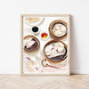 Hong Kong Dim Sum Art Print