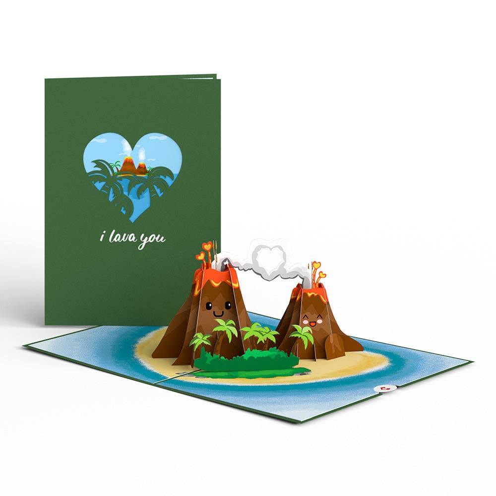 I Lava You Pop-Up Card