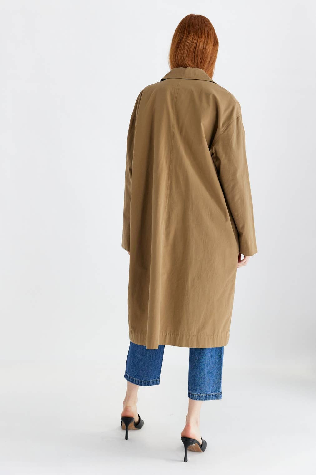 The Tay Coat | Classic Trench Coat with Latch Collar