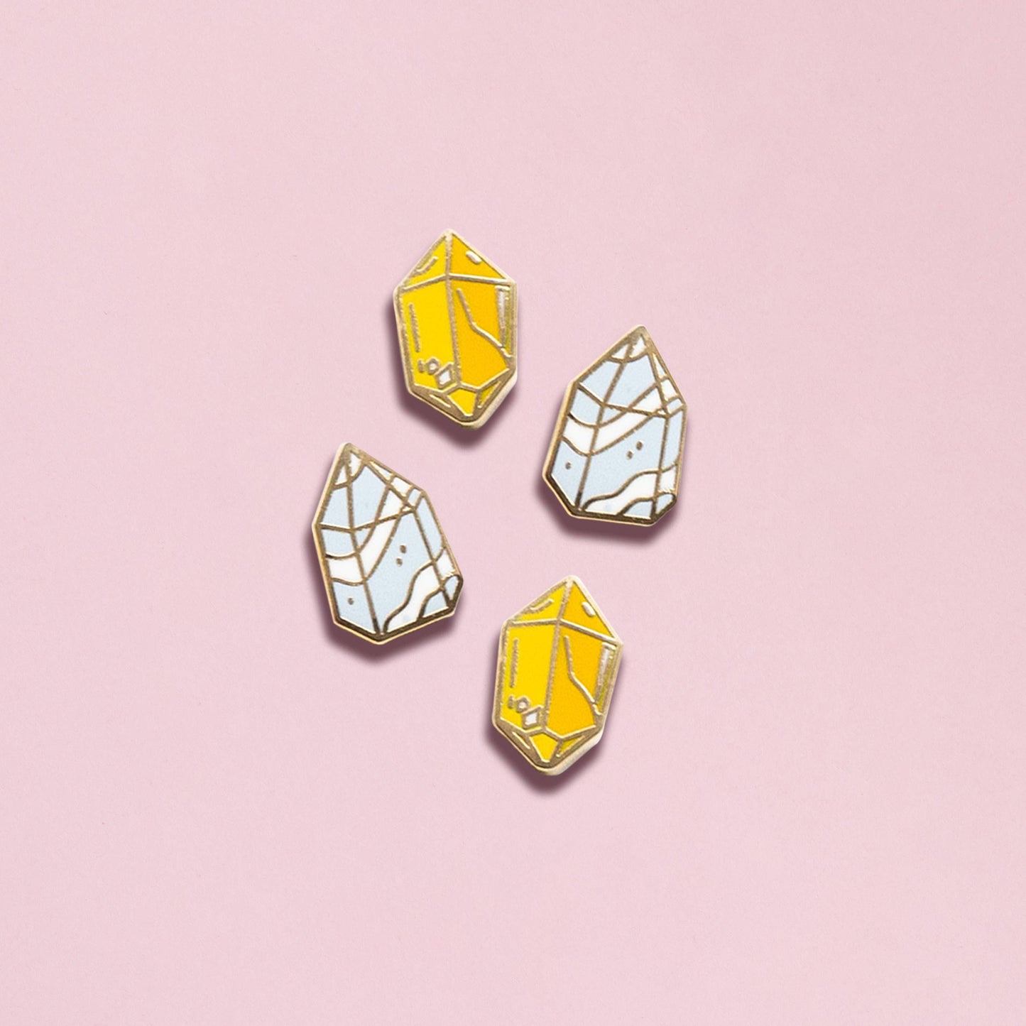 Crystal Mini Enamel Pin