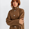 The Tay Coat | Classic Trench Coat with Latch Collar