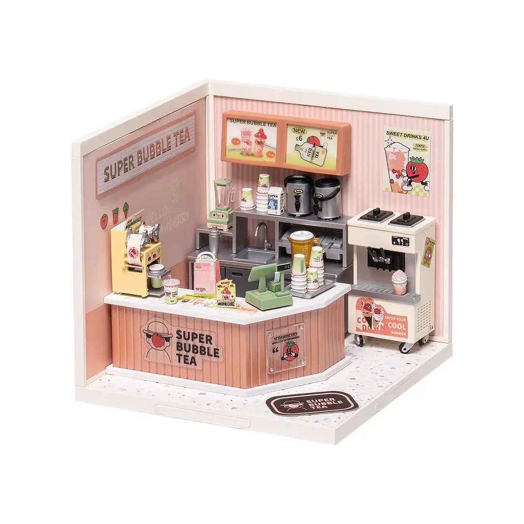 Bubble Tea DIY Miniature House Kit