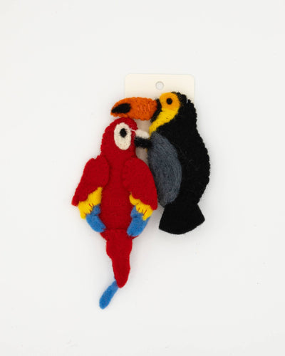 Finger Puppet - Tropical Birds