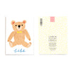 TEDDY - Baby Card