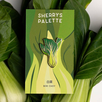 Bok Choy Enamel Pin