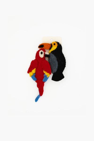 Finger Puppet - Tropical Birds