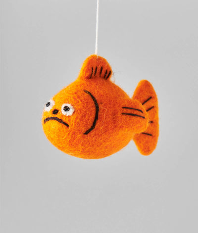 'Fish' Hanging Felt Ornament