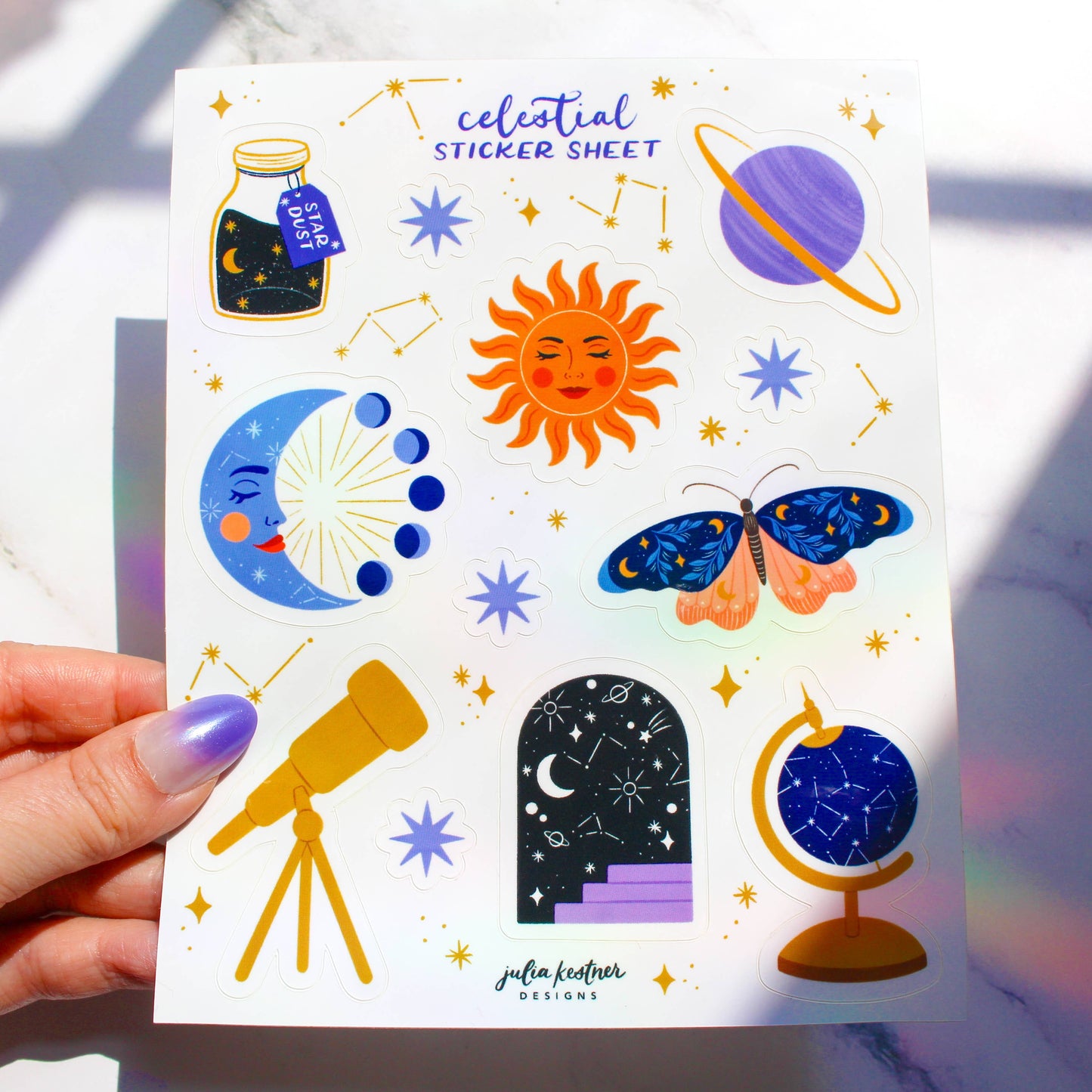Celestial Sticker Sheet