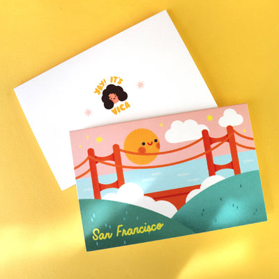 San Francisco Greeting Card