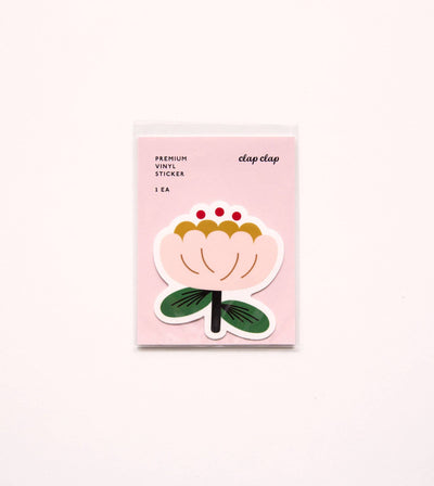 Blush Peony Sticker