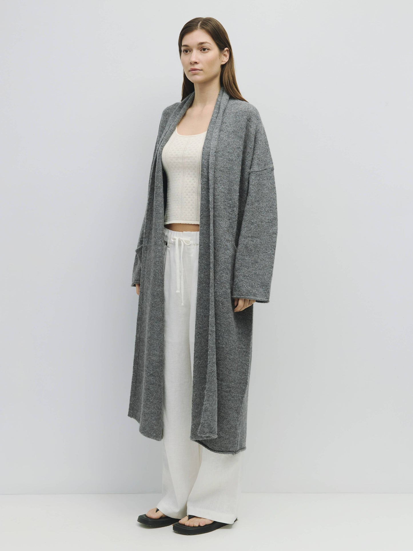 The Heidi Coat | Heavy Knit Coat