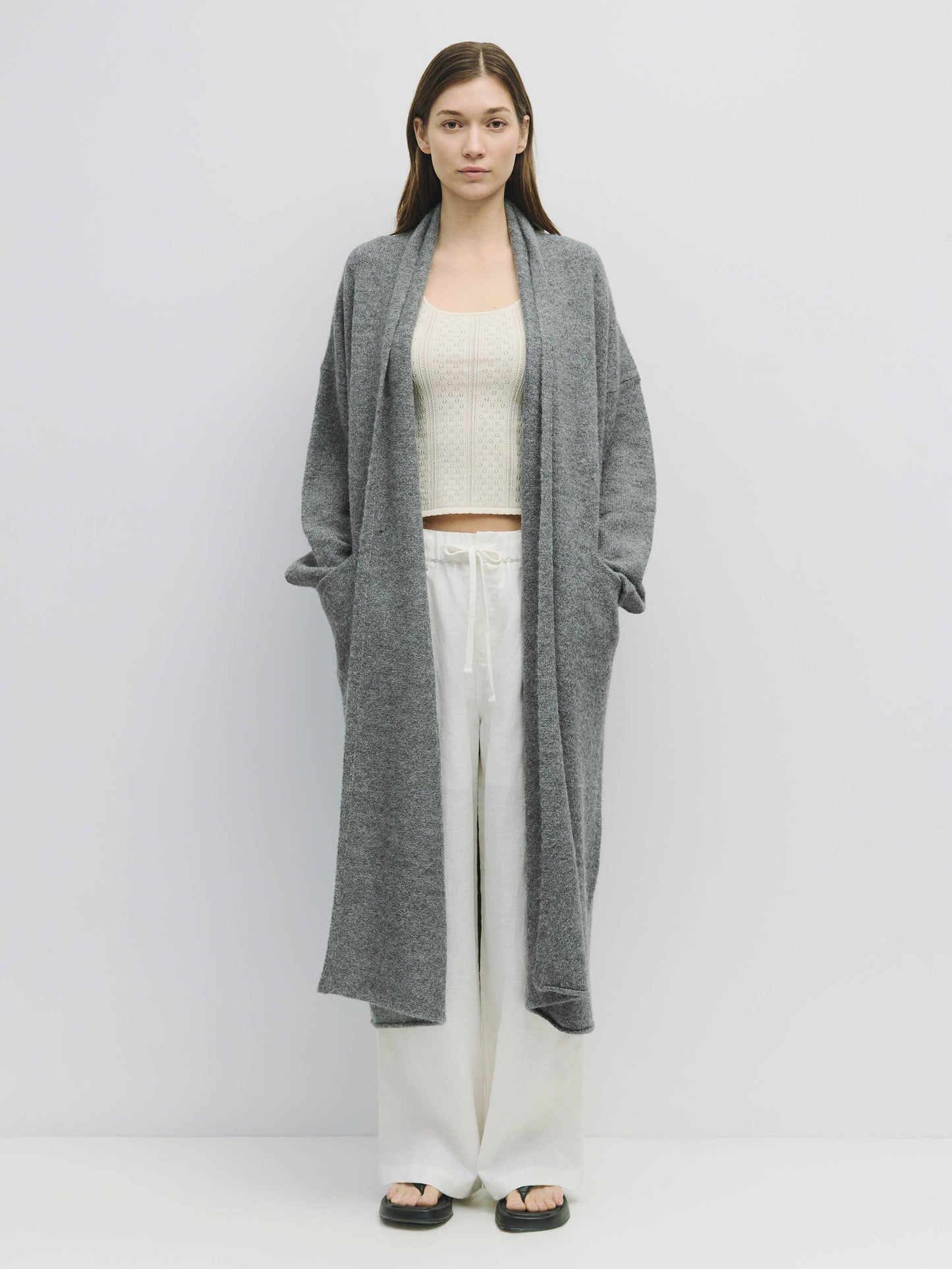 The Heidi Coat | Heavy Knit Coat