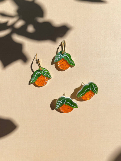 Mini Orange Dangle