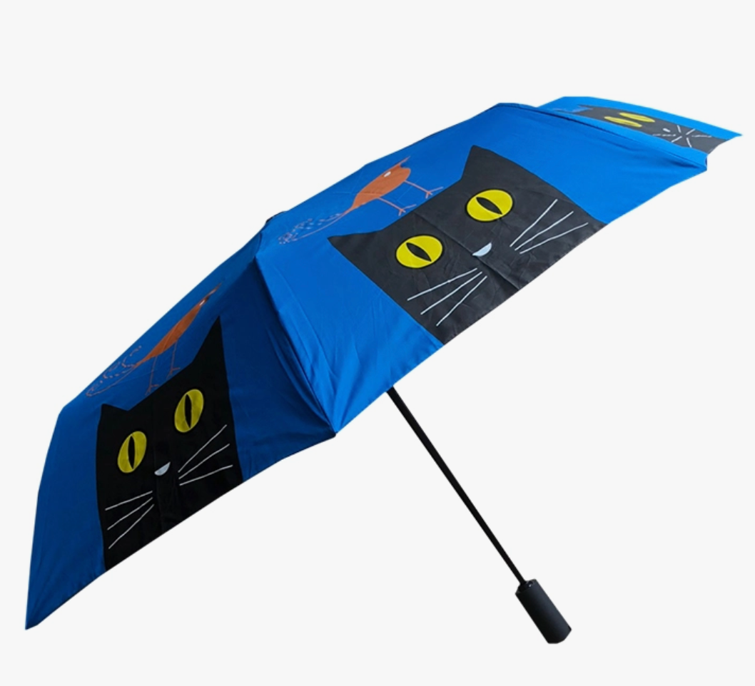 Bird on Cat Umbrella