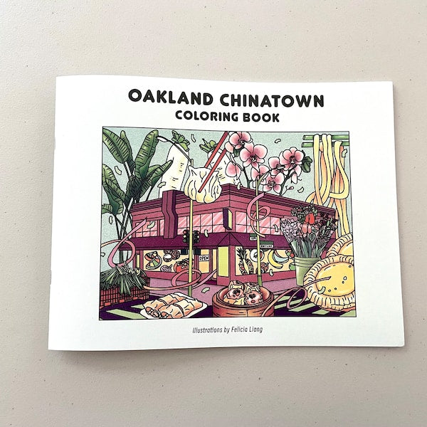 Oakland Chinatown Coloring Book