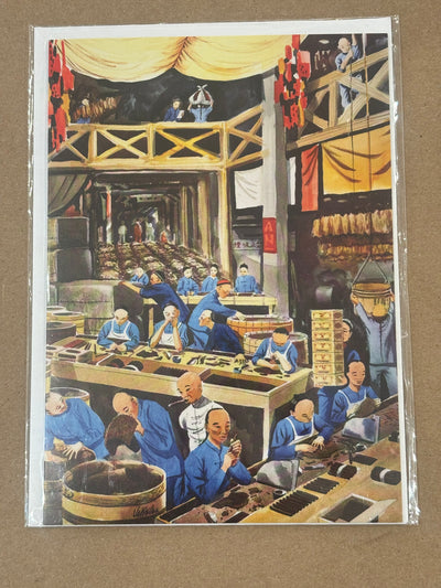 Cigar Making Factory - Jake Lee Card