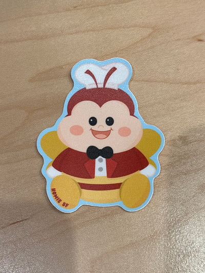 Chubby Jollibee Sticker