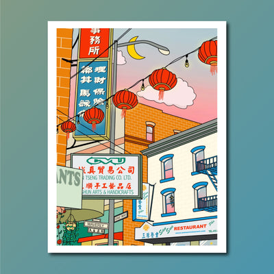 San Francisco Chinatown Print