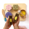 Wooden Mooncake Toy Set