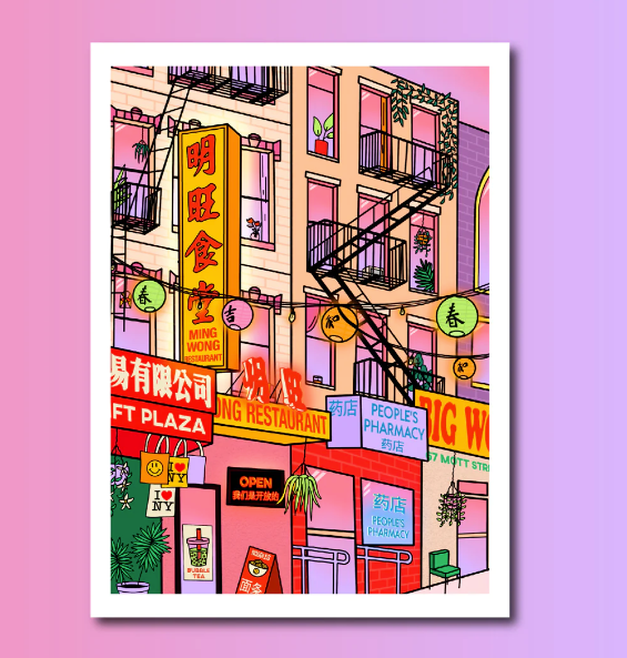 Mott Street Print