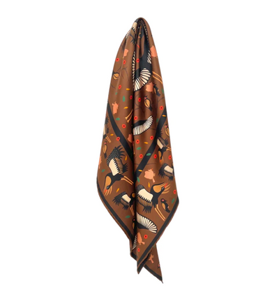 Tall & Thin Silk Scarf