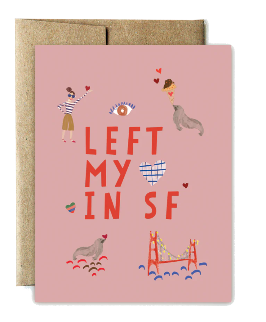 I Left My Heart in SF Card