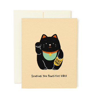 Pawsitive Vibes Card – On Waverly